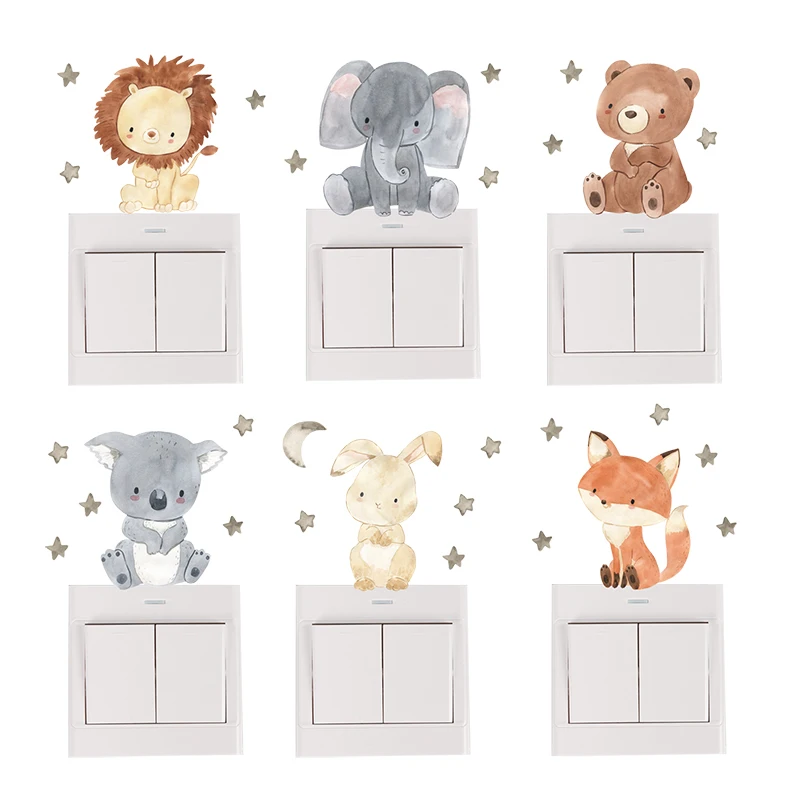 Baby Nursery Furniture Sets - 6 adet/takım Boho Renk Sevimli Gülümseme