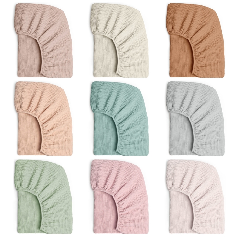 Baby Nursery Bed - Yumuşak nefes Muslin pamuk bebek monte