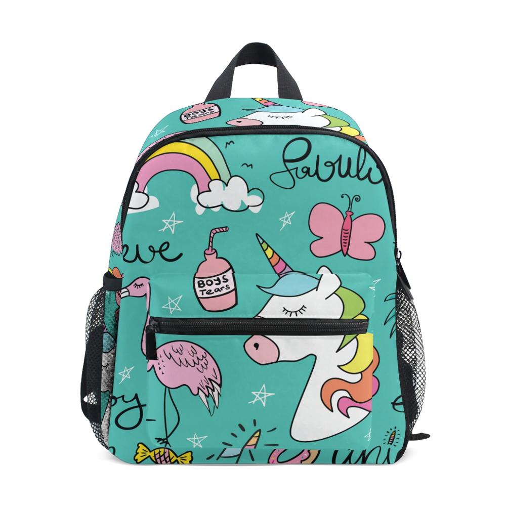 Baby Unicorn Nursery - ALAZA tek boynuzlu at baskı çocuk
