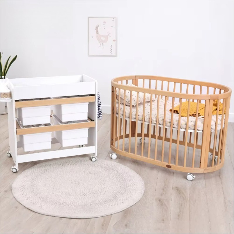 Baby Nursery Furniture Sets - Çok fonksiyonlu bebek odası mobilya seti,