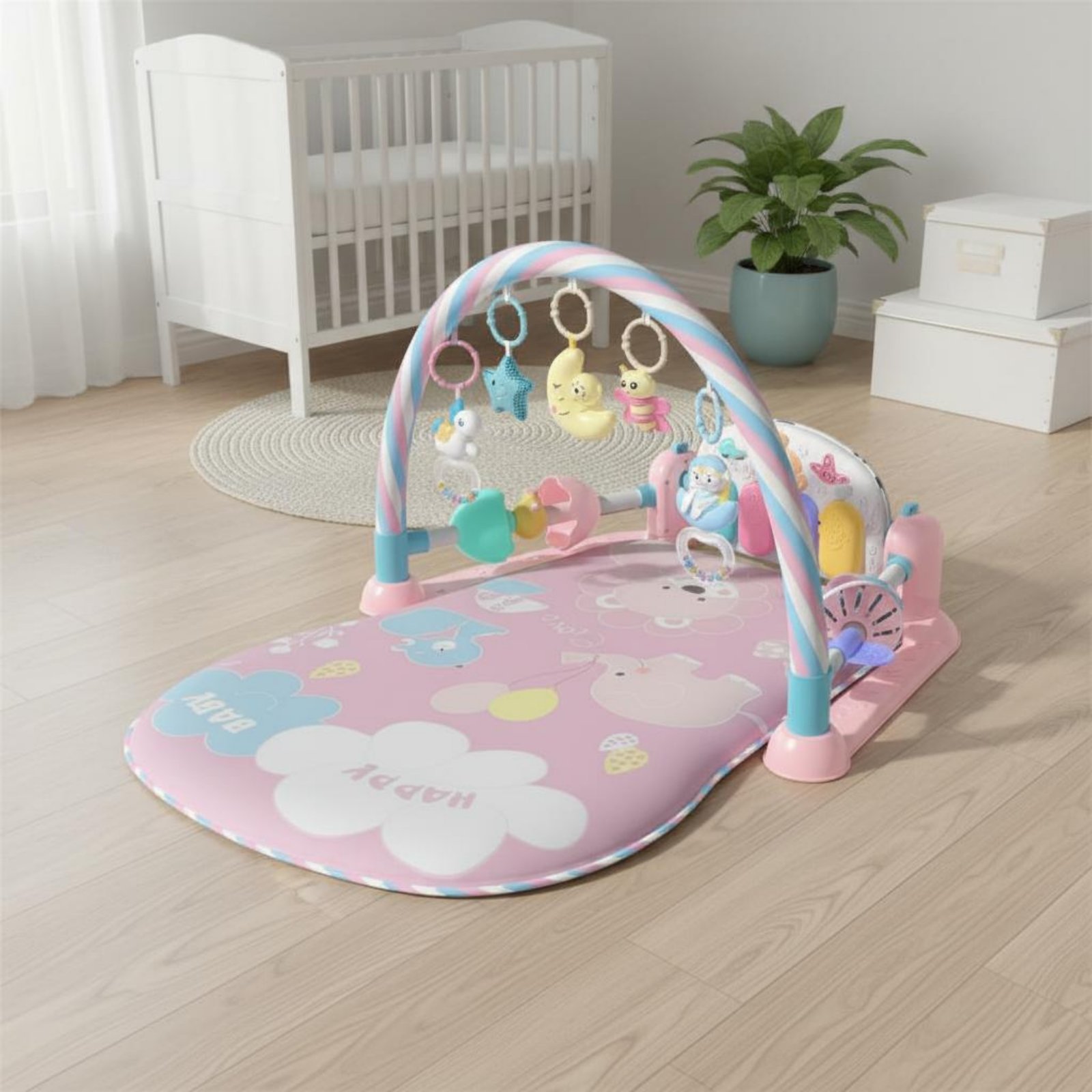 Piyano Müzikli Bebek Oyun Park - Baby Nursery Bed incelemesi ve fiyatı