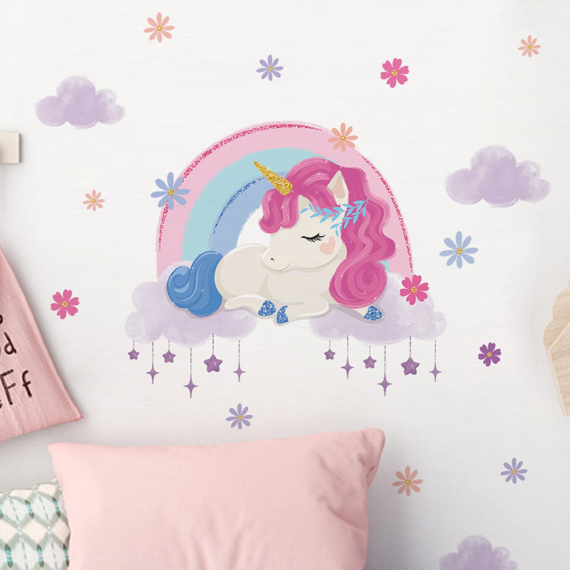Karikatür sevimli tek boynuzlu - Baby Unicorn Nursery incelemesi ve fiyatı