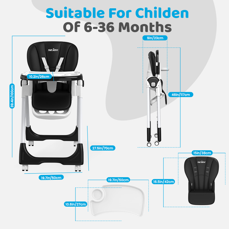 Sejoy Bebek Mama Sandalyesi, 5 - Baby Nursery Bed incelemesi ve fiyatı