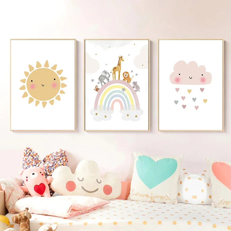 Zürafa Fil Sıcak Balon Güneş G - Baby Nursery Fabric incelemesi ve fiyatı