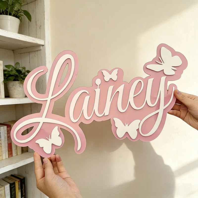 Kişiye Özel Bebek İsim Plakası - Baby Nursery Decor incelemesi ve fiyatı