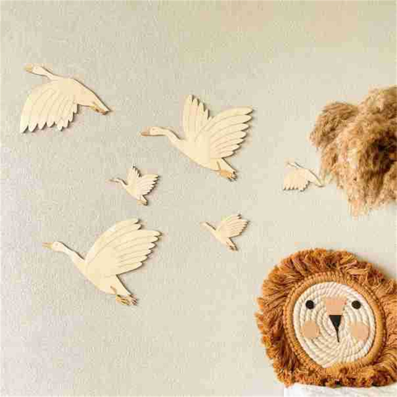 Ahşap Cygnet Duvar Sticker Set - Baby Nursery Furniture Sets incelemesi ve fiyatı
