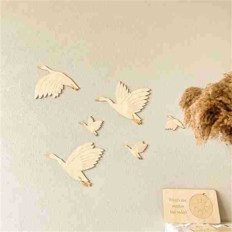 Ahşap Cygnet Duvar Sticker Set - Baby Nursery Furniture Sets incelemesi ve fiyatı