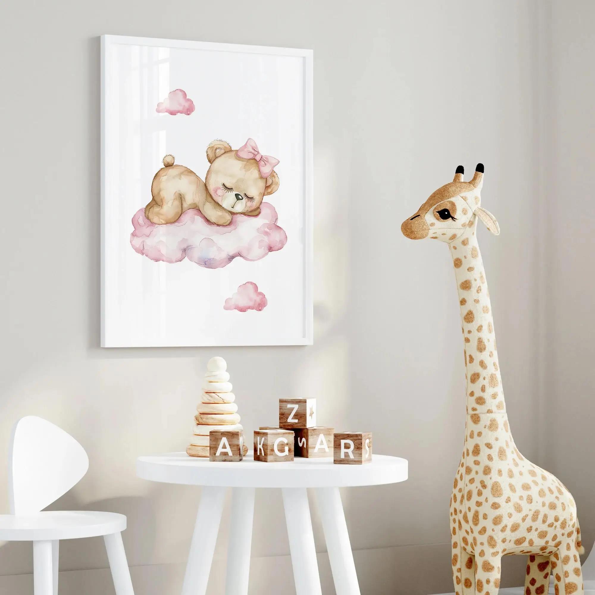Pembe Rüya Ayı Atlıkarınca Çad - Baby Nursery Set incelemesi ve fiyatı