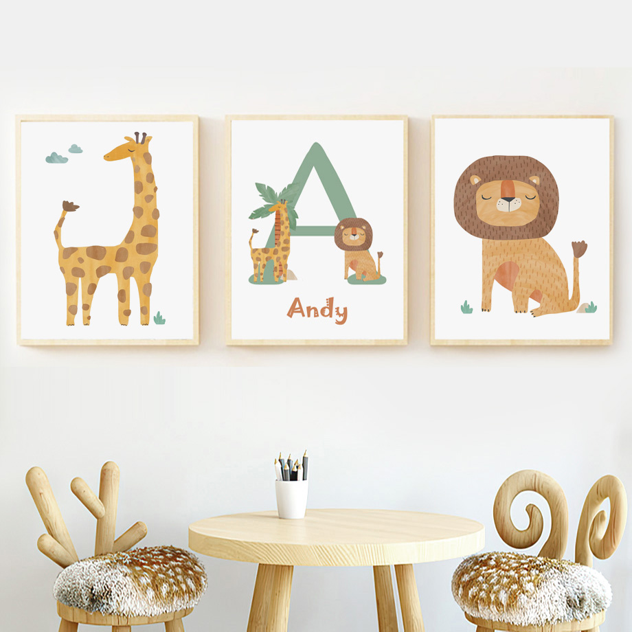 Orman Zürafa Aslan Leopar Alfa - Baby Nursery Jungle incelemesi ve fiyatı