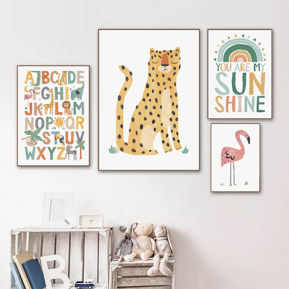 Orman Zürafa Aslan Leopar Alfa - Baby Nursery Jungle incelemesi ve fiyatı