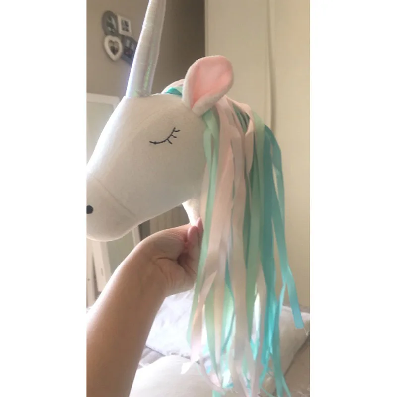 Unicorn Peluş Hayvan Başı Duva - Baby Unicorn Nursery incelemesi ve fiyatı
