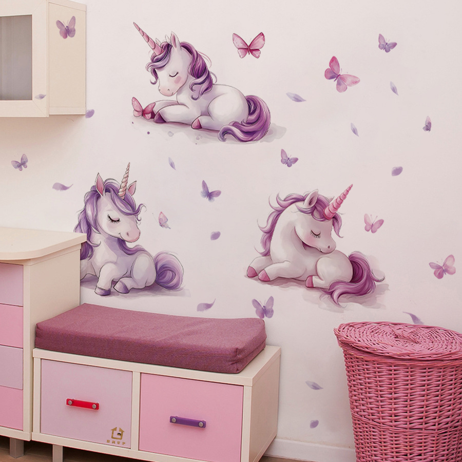 Karikatür Fantezi Unicorn Duva - Baby Unicorn Nursery incelemesi ve fiyatı