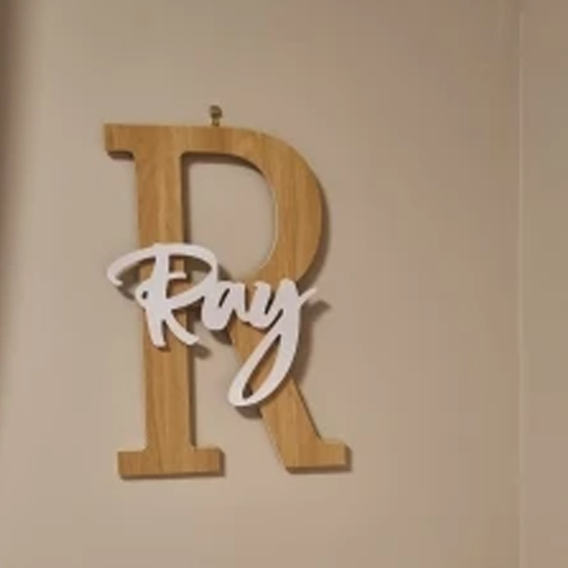 Özel Ahşap İsim Burcu Bebek Du - Baby Nursery Sign incelemesi ve fiyatı