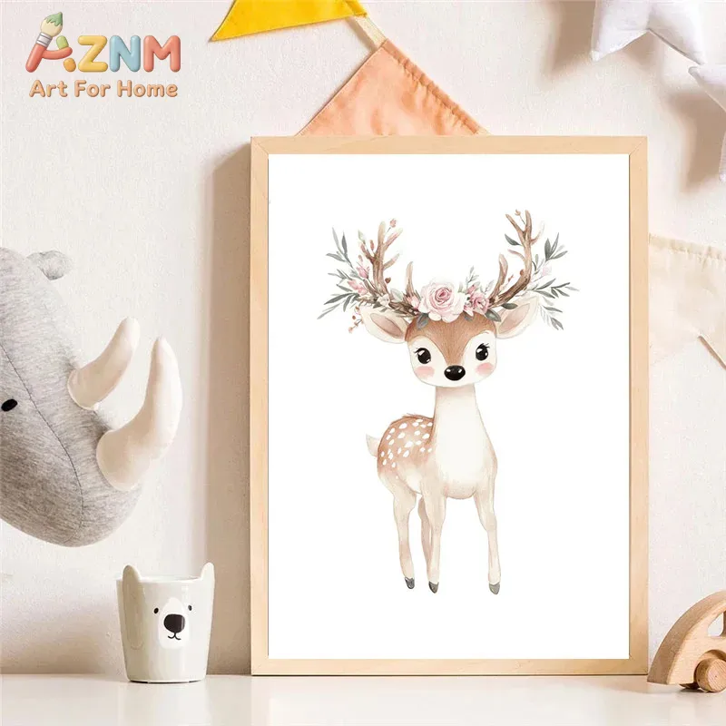AZNM Suluboya Sevimli Hayvan K - Baby Unicorn Nursery incelemesi ve fiyatı