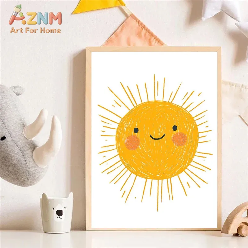 AZNM Suluboya Sevimli Hayvan K - Baby Unicorn Nursery incelemesi ve fiyatı